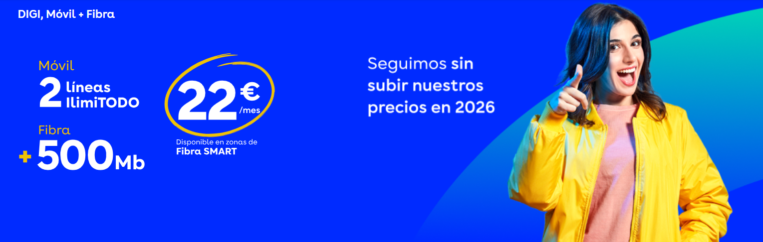 Oferta DIGI móvil y fibra disponible en Tiendas Mamaandroid Avilés