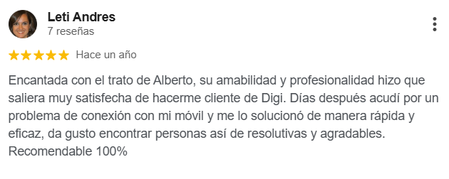 Opinión de Google sobre Tiendas Mamaandroid